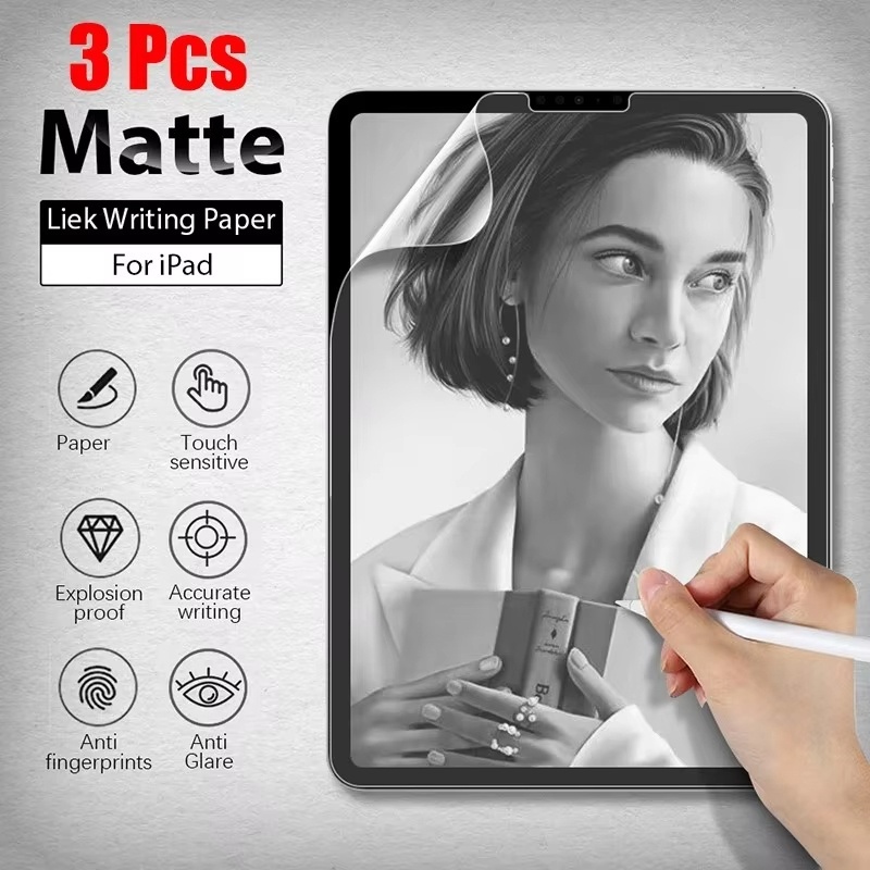 Paper Feel Screen Film - 3Pcs Paper Feel Painting Screen Protector