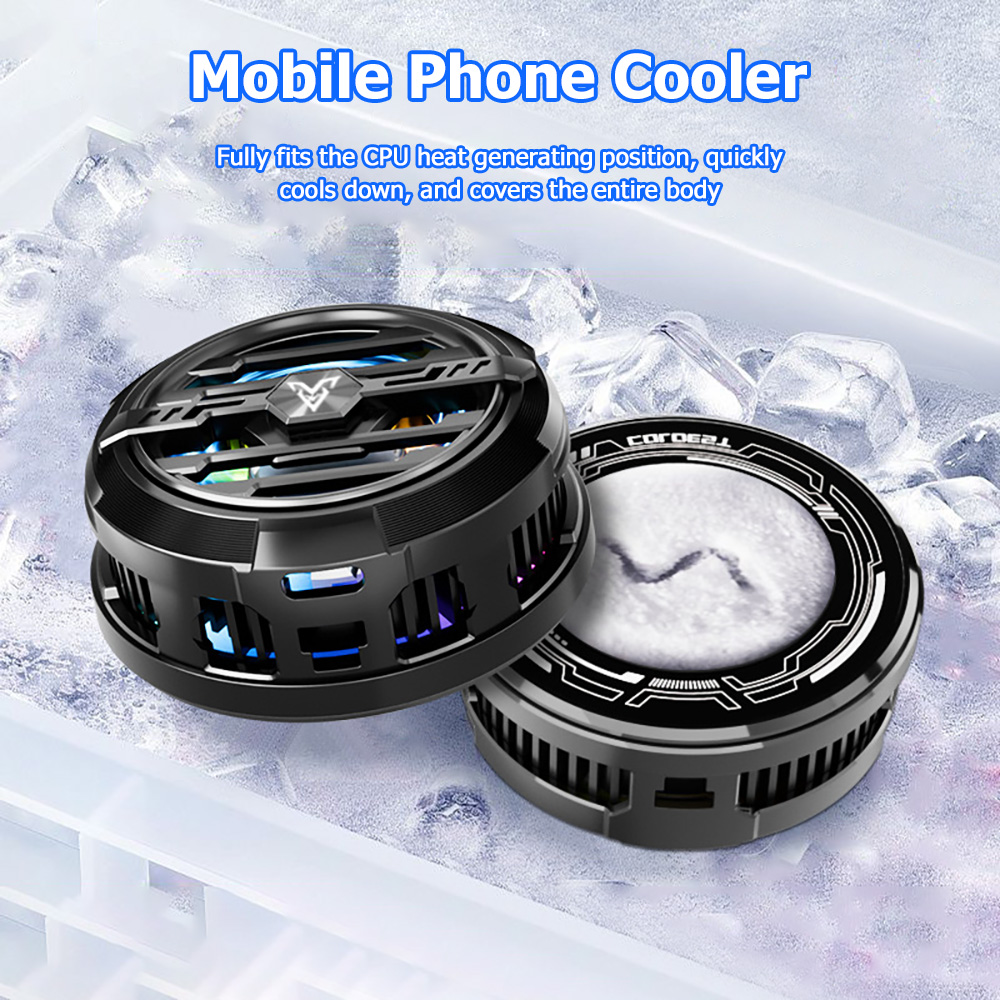 Useful Tablet Accessories - 15W Magnetic Phone Cooler RGB Gaming