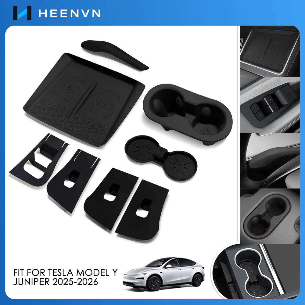 Wireless Charging Pad - Heenvn 8Pcs Car Wireless Charging Silicone