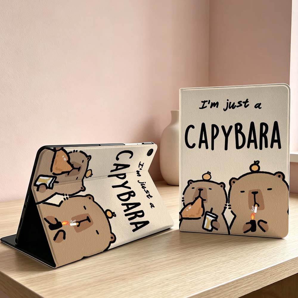 Tablet A9 Accessories - Cute fun capybara patterns Soft For