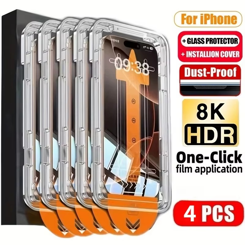 Paper Feel Screen Film - 4Pcs 8K High Definition Tempered Glass