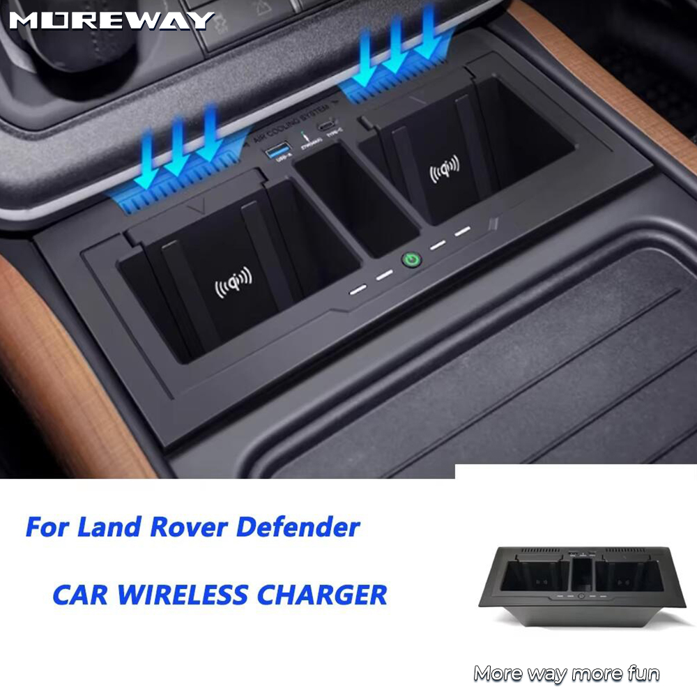 Wireless Charging Pad - Moreway Fast Charge Car Charging Pad
