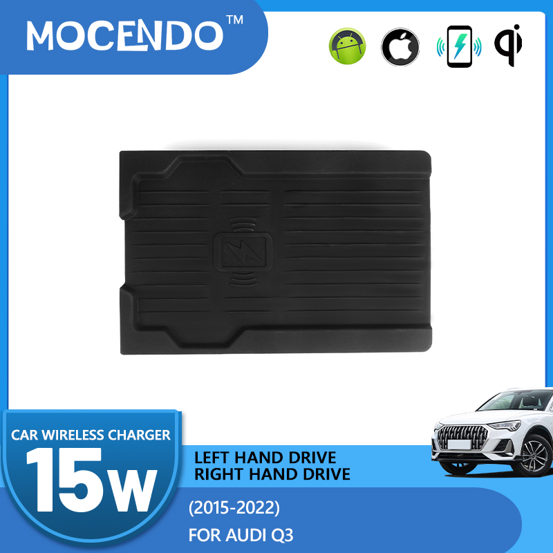 Wireless Charging Pad - Wireless Car Charger 15W Fast Charging