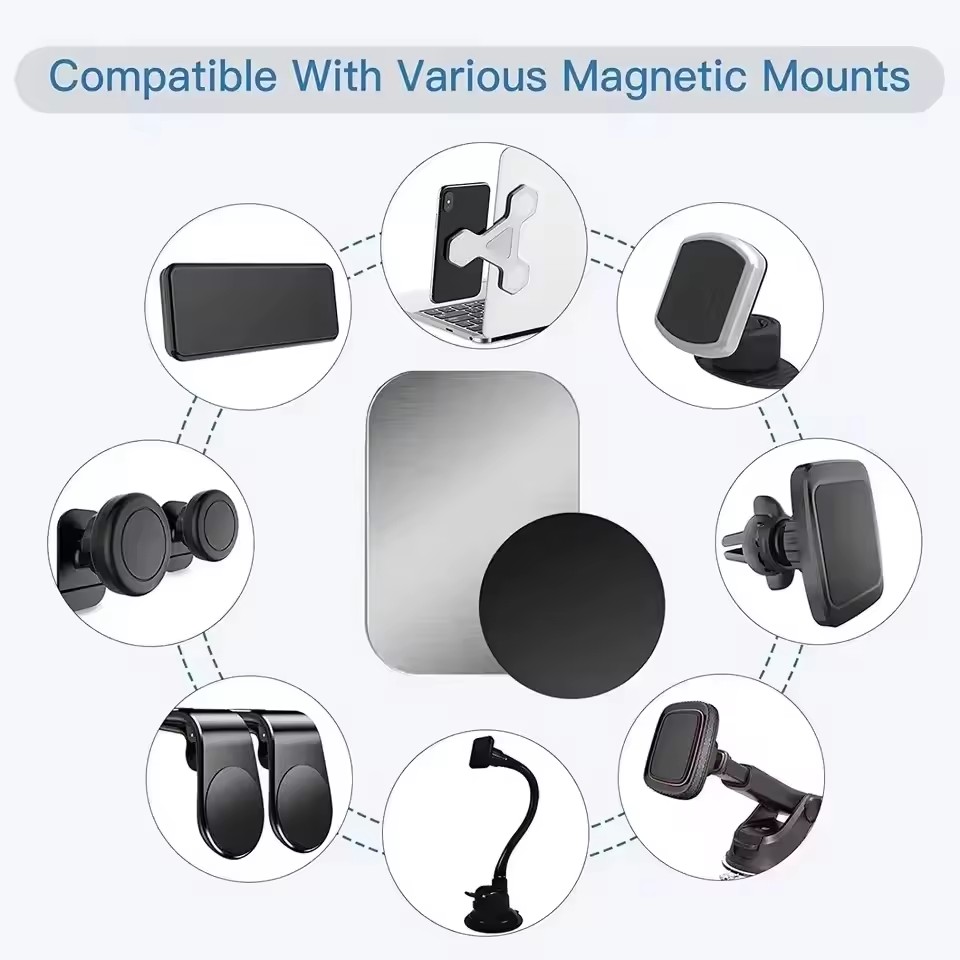 5/10pcs Magnetic Metal Plate D - Useful Tablet Accessories ulasan dan harga