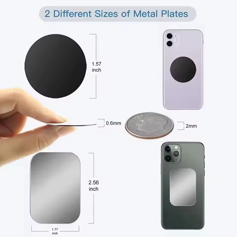 5/10pcs Magnetic Metal Plate D - Useful Tablet Accessories ulasan dan harga