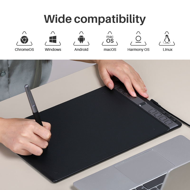 Huion Inspiroy 2 L 10.5x6.56 I - Useful Tablet Accessories ulasan dan harga
