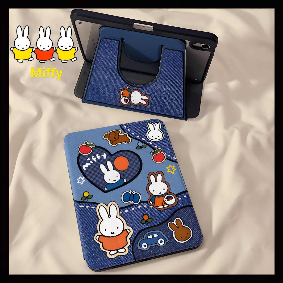 Kawaii Miffy Rabbit Tablet Cas - Tablet Accessories Case ulasan dan harga