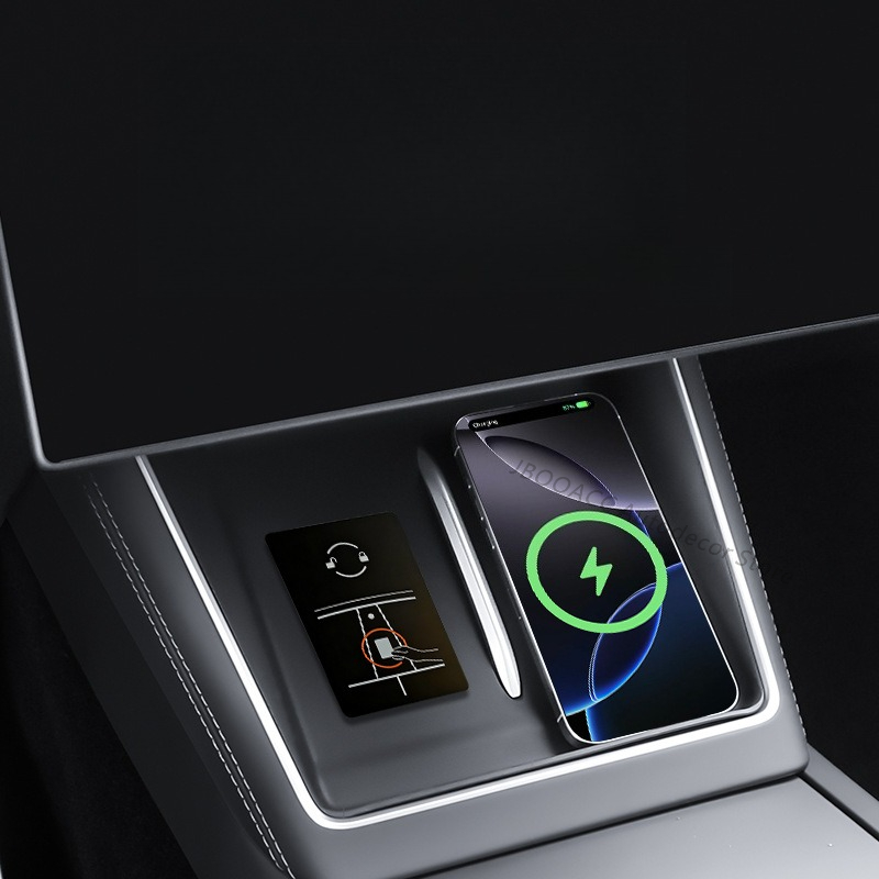 For Tesla Model YL Wireless Ch - Wireless Charging Pad ulasan dan harga