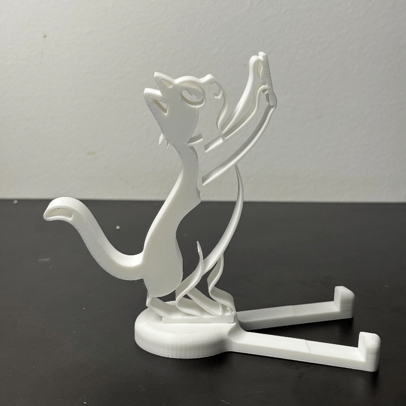 Abstract Hollow Line Cat Phone - Useful Tablet Accessories ulasan dan harga
