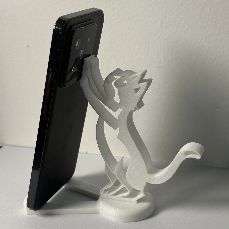 Abstract Hollow Line Cat Phone - Useful Tablet Accessories ulasan dan harga