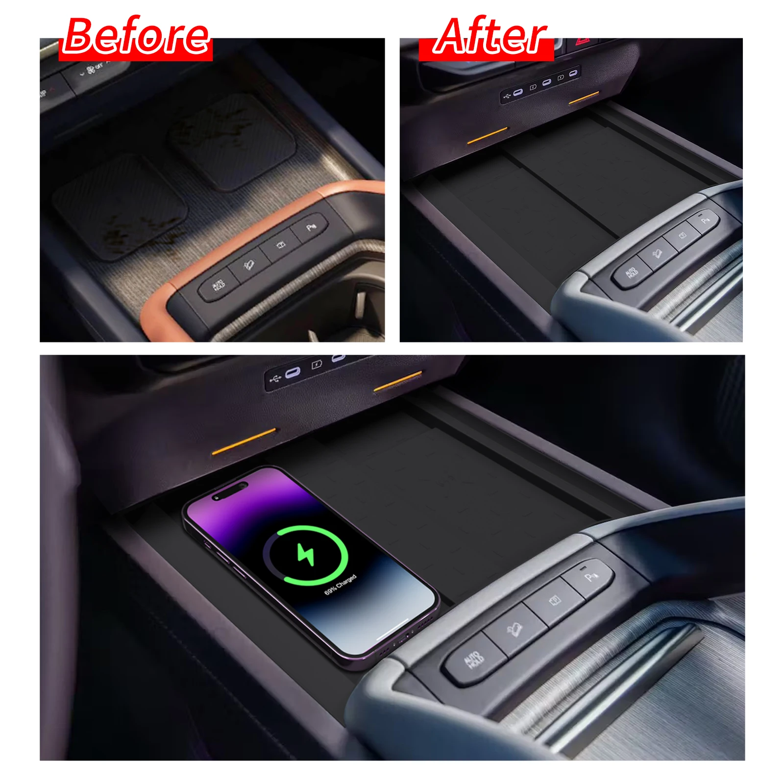 For Kia Telluride 2027+ (2nd G - Wireless Charging Pad ulasan dan harga