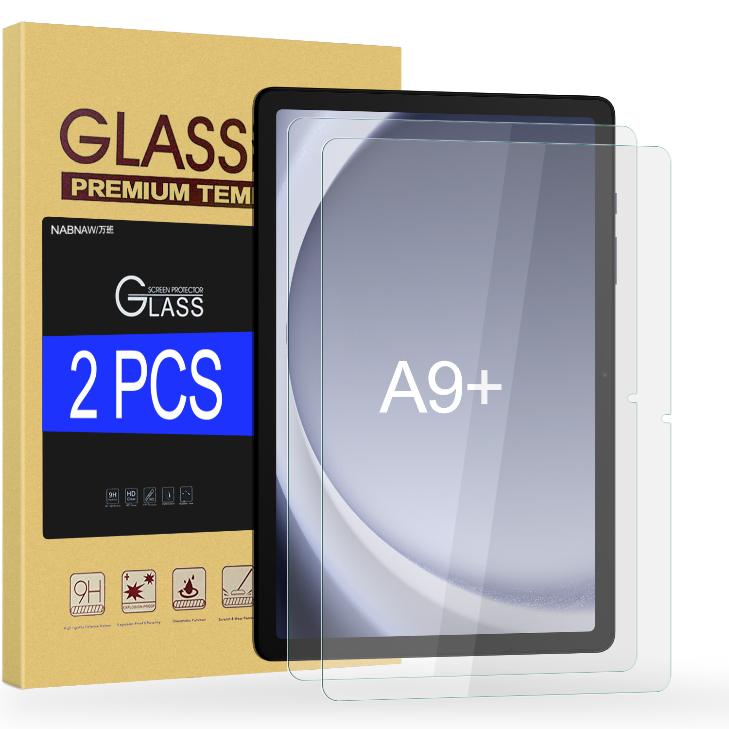 2 Pieces HD Scratch Proof Scre - Galaxy Tablet Accessories ulasan dan harga