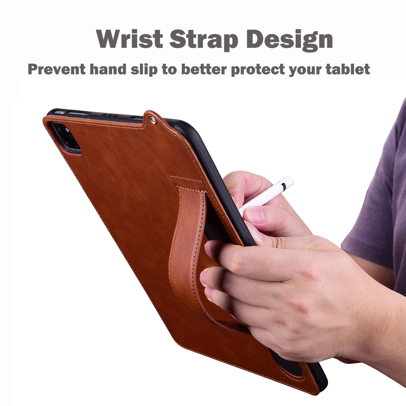 Solid color Crazy Horse patter - Tablet A9 Accessories ulasan dan harga