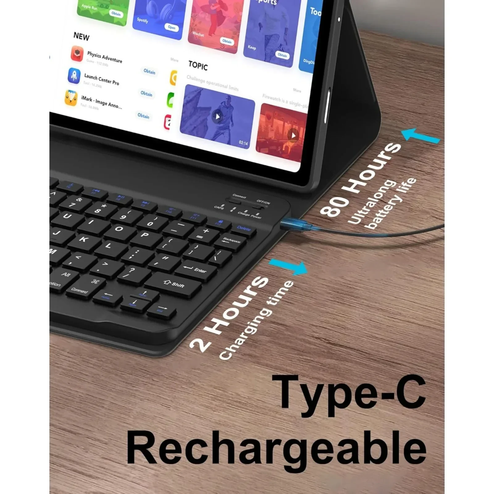 Keyboard Case for Samsung Gala - Galaxy Tablet Accessories ulasan dan harga