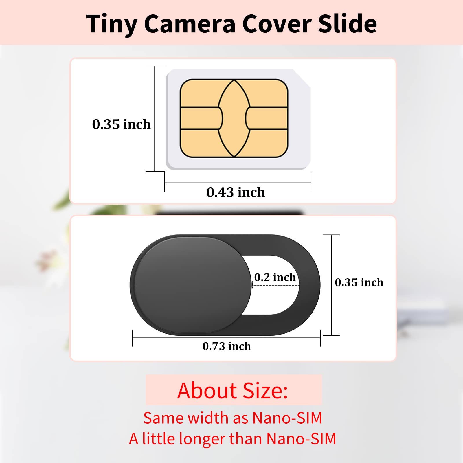 Ultra-Thin Webcam Cover Slide  - Tablet Pc Accessories ulasan dan harga