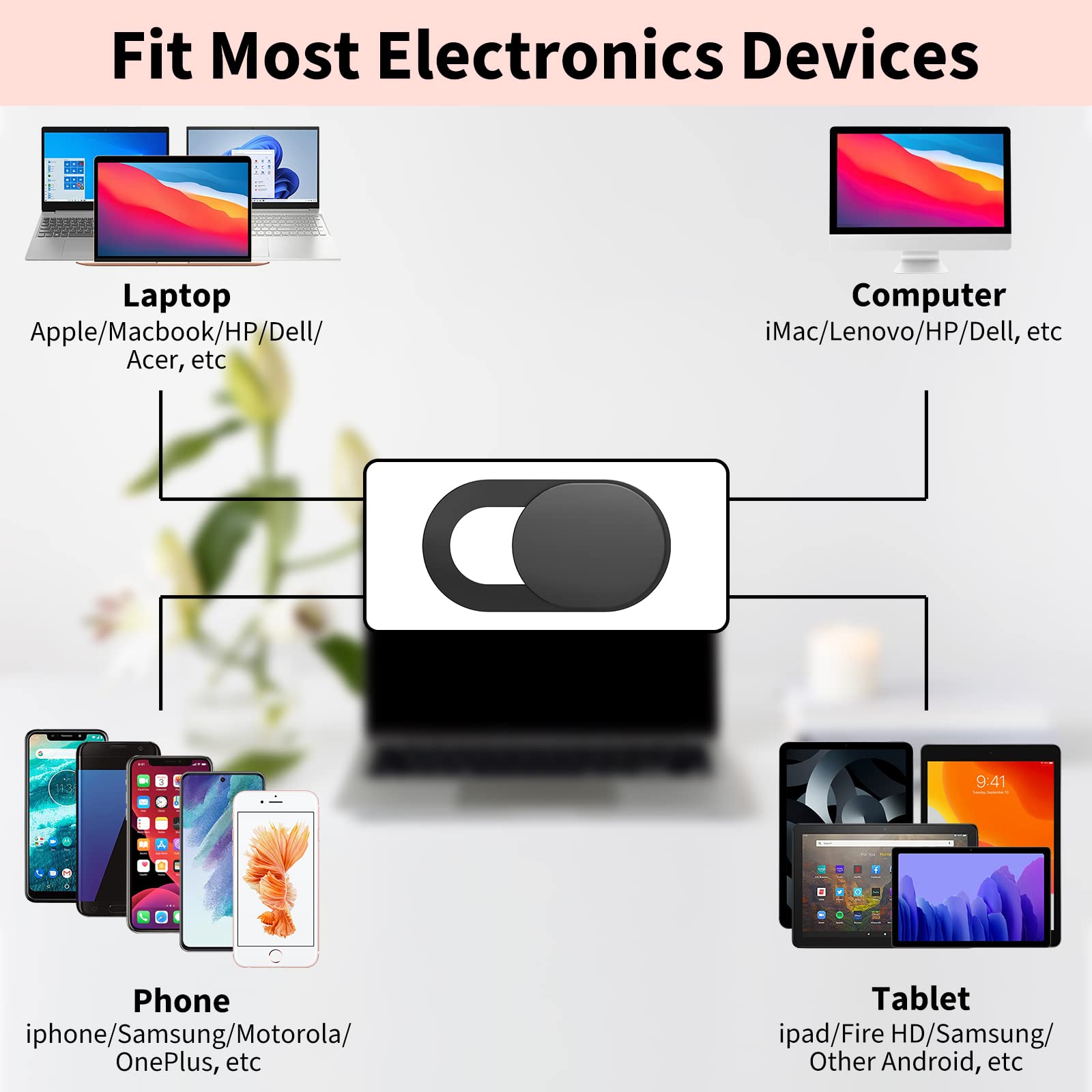 Ultra-Thin Webcam Cover Slide  - Tablet Pc Accessories ulasan dan harga