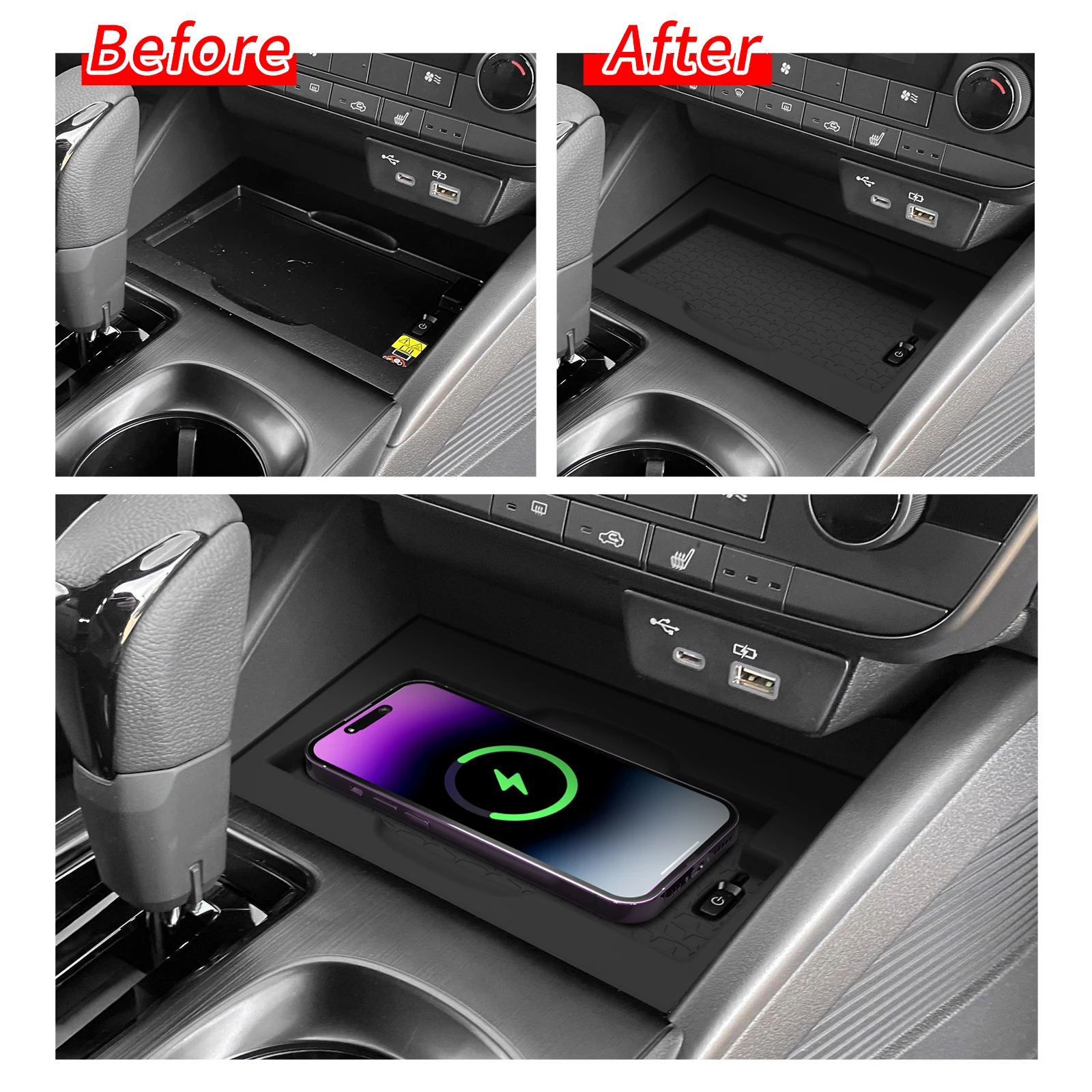 Left Drive for Subaru Outback  - Wireless Charging Pad ulasan dan harga
