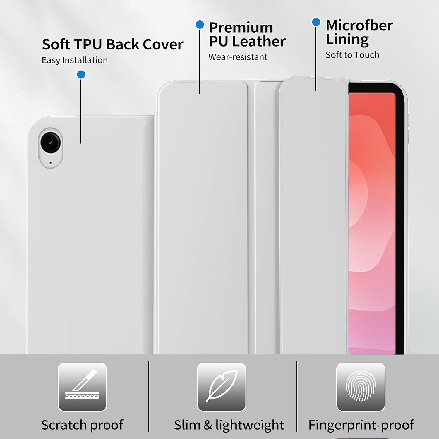 Tri-fold Flip Case For Samsung - Tablet Accessories Samsung ulasan dan harga