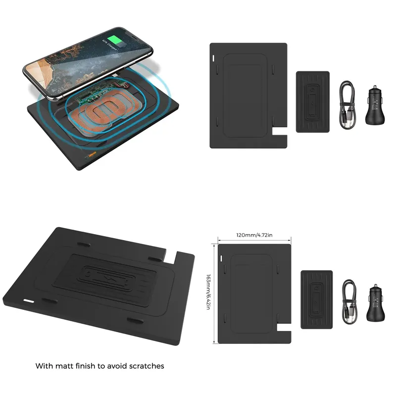 10W Wireless Car Charger For C - Wireless Charging Pad ulasan dan harga