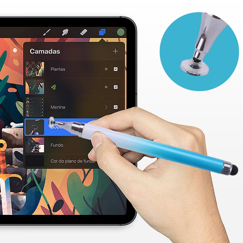1/4Pcs 2 in 1 Universal Touch  - Tablet Accessories Samsung ulasan dan harga