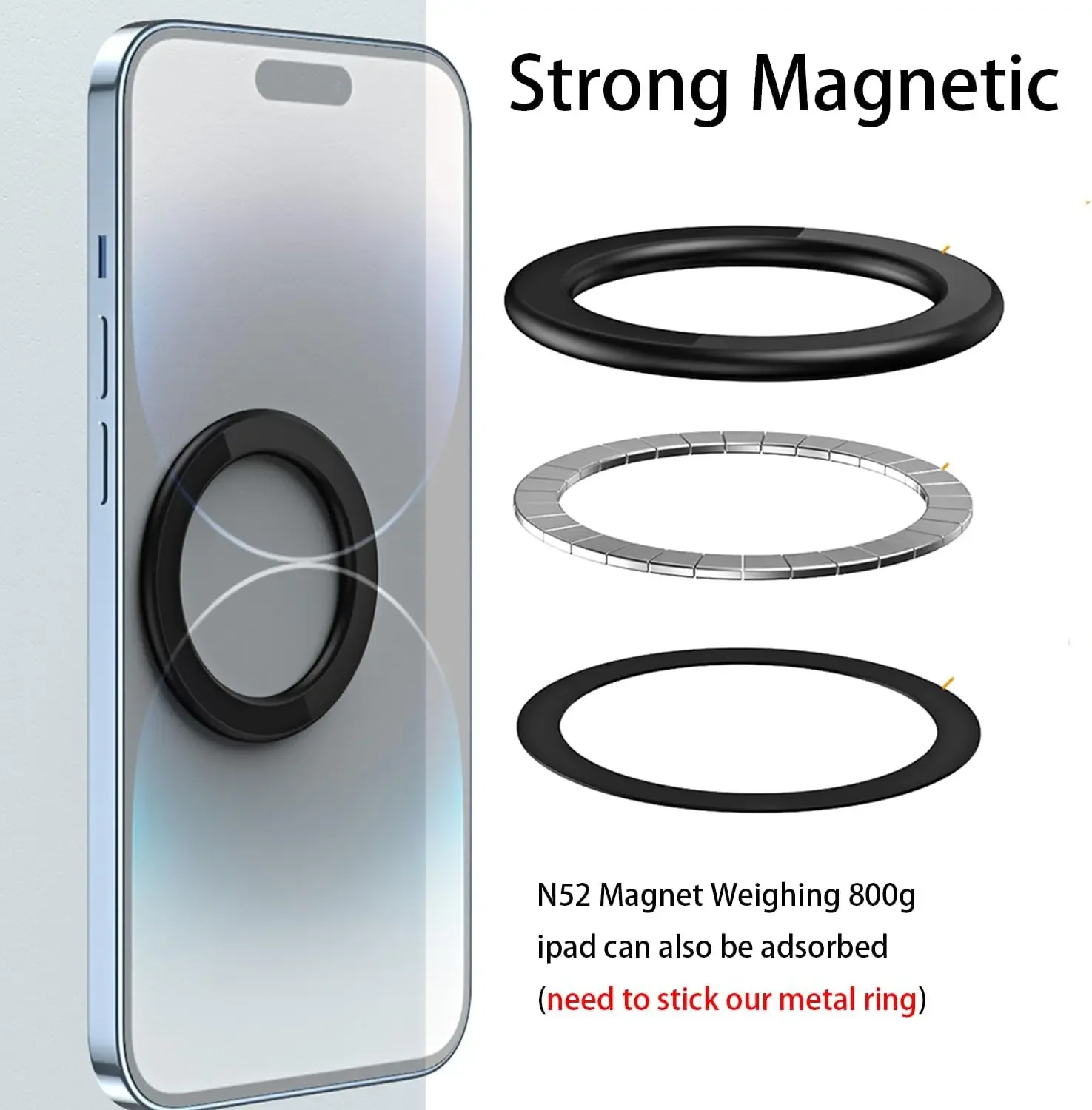 For MagSafe Magnetic Ring Hold - Useful Tablet Accessories ulasan dan harga