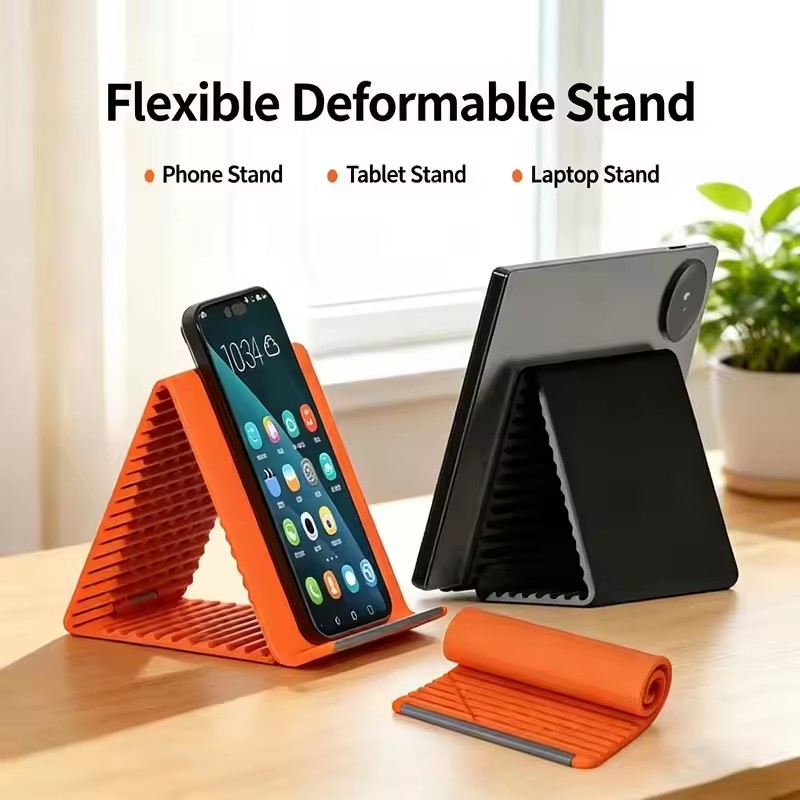 Lazy Portable Phone Stand Sili - Useful Tablet Accessories ulasan dan harga