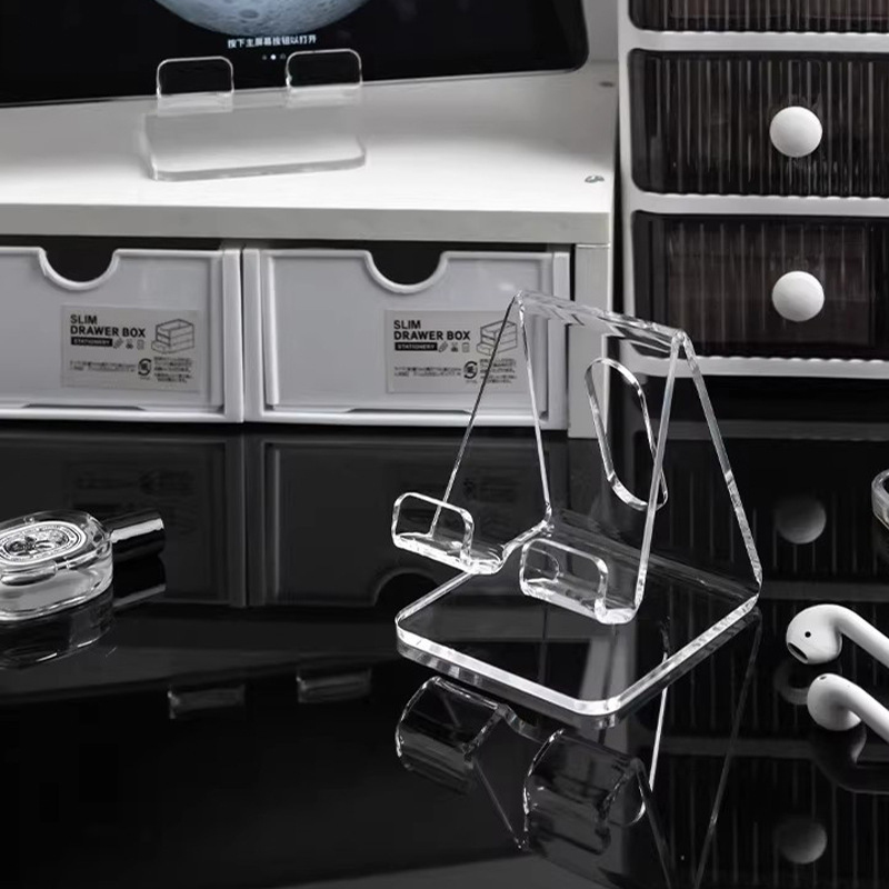 Transparent Acrylic Phone Stan - Tablet Holder Accessories ulasan dan harga