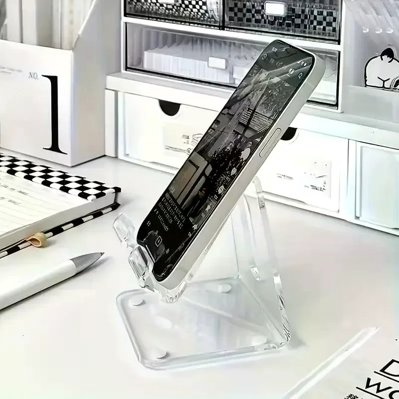 Transparent Acrylic Phone Stan - Tablet Holder Accessories ulasan dan harga