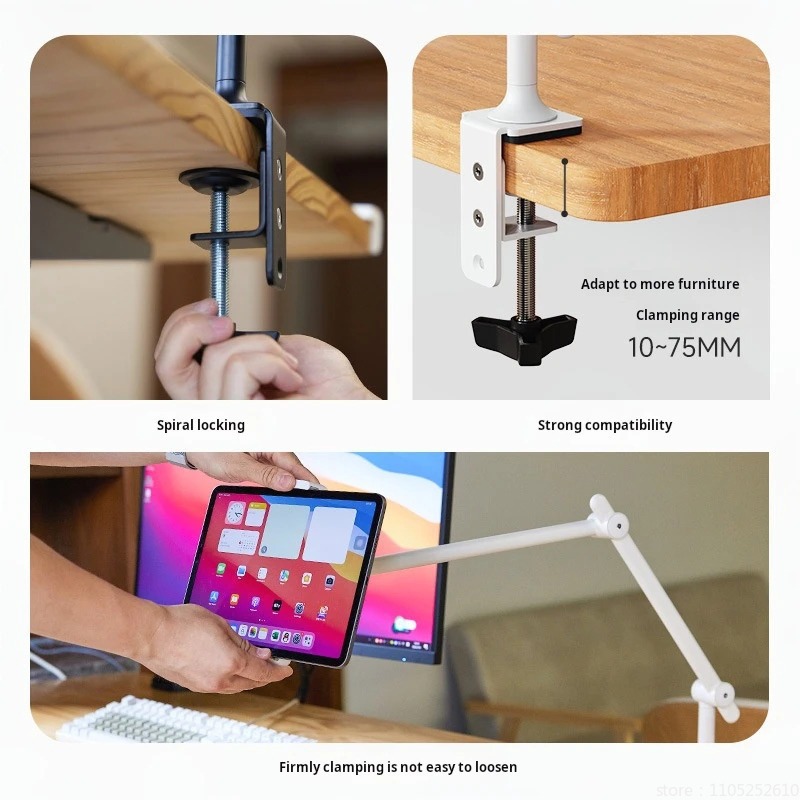 Tablet Mount Metal Stands Hold - Tablet Holder Accessories ulasan dan harga