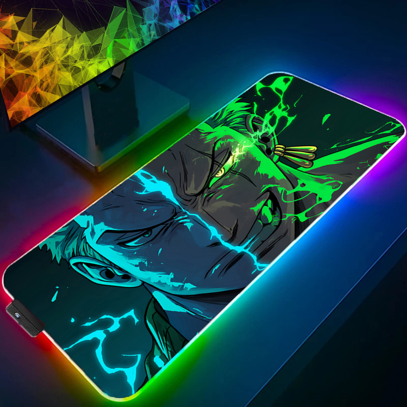 ONE PIECE Zoro Mouse Pad RGB G - Tablet Pc Accessories ulasan dan harga