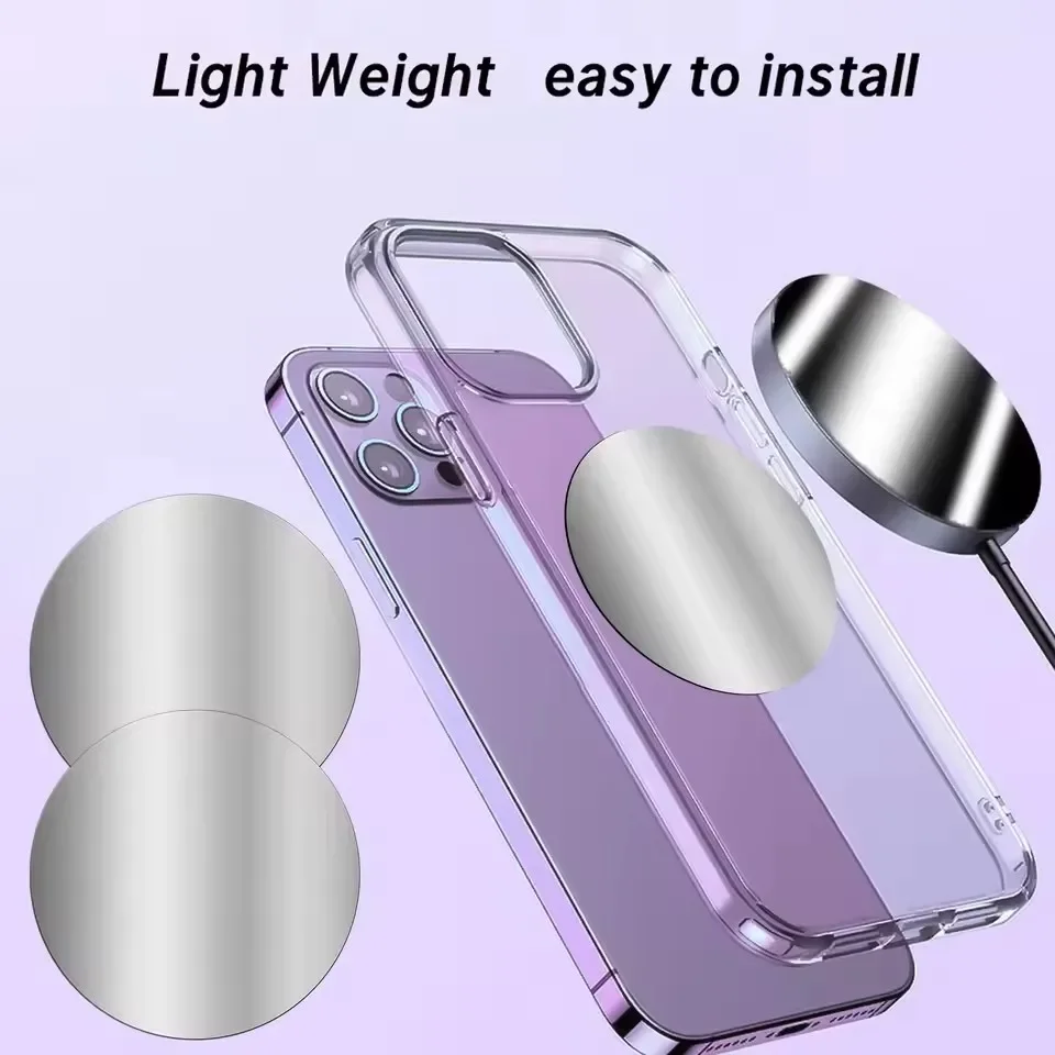 1-5PCS 8CM Magnetic Metal Plat - Useful Tablet Accessories ulasan dan harga