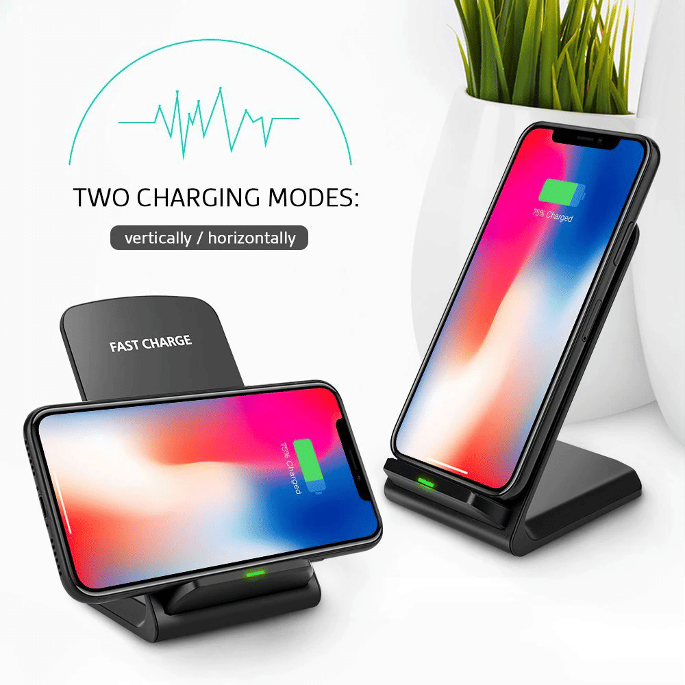 Qi Wireless Fast Charger Charg - Wireless Charging Pad ulasan dan harga