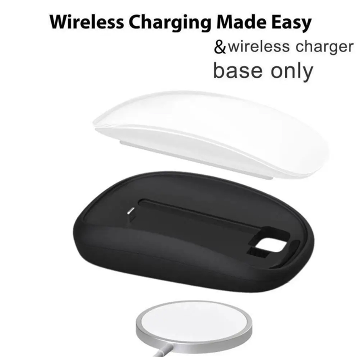 AA91 Mouse Dock for Apple Magi - Wireless Charging Pad ulasan dan harga