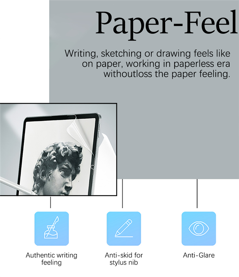 3Pcs Paper Feel Like Screen Pr - Paper Feel Screen Film ulasan dan harga