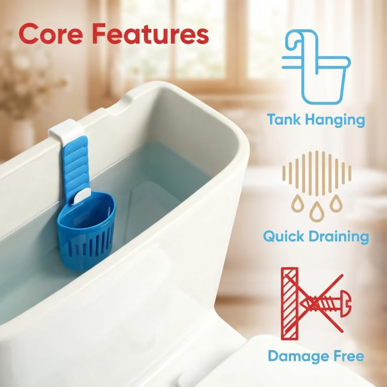 Silicone Toilet Tank Cleaning  - Useful Tablet Accessories ulasan dan harga