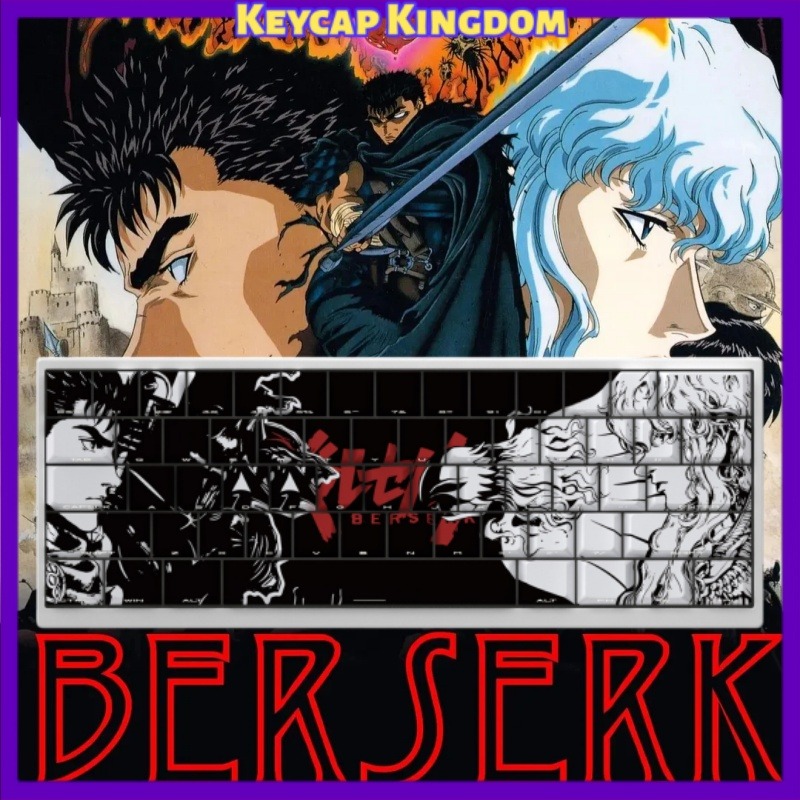 BERSERK Theme Anime Keycap 98  - Tablet Pc Accessories ulasan dan harga