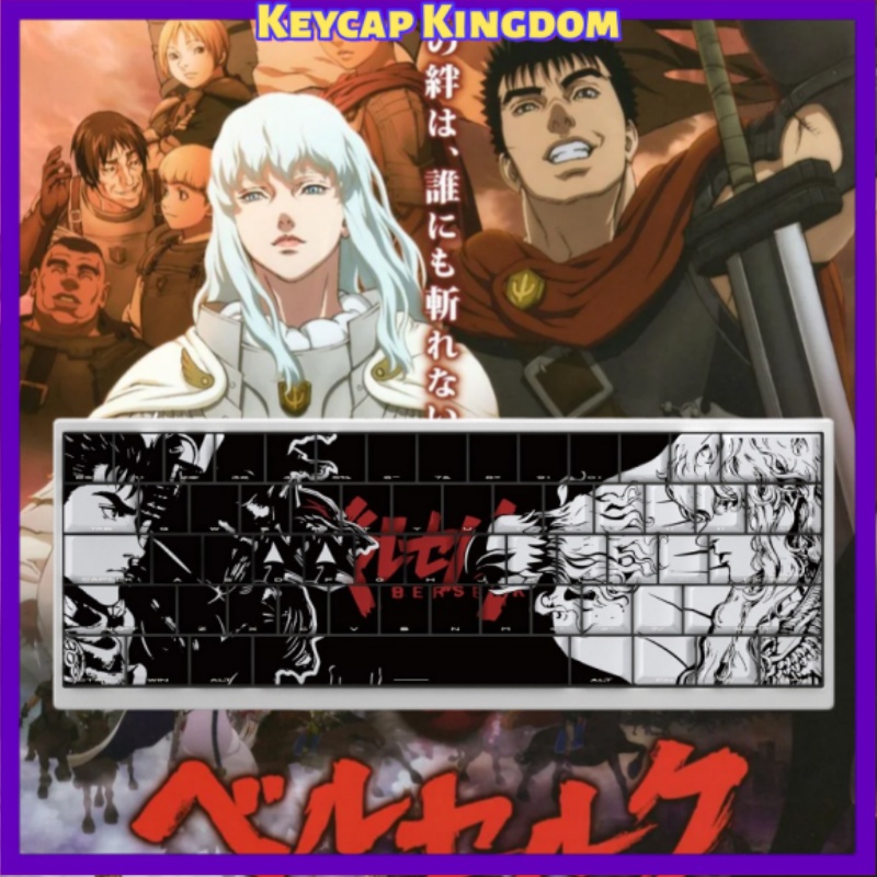 BERSERK Theme Anime Keycap 98  - Tablet Pc Accessories ulasan dan harga