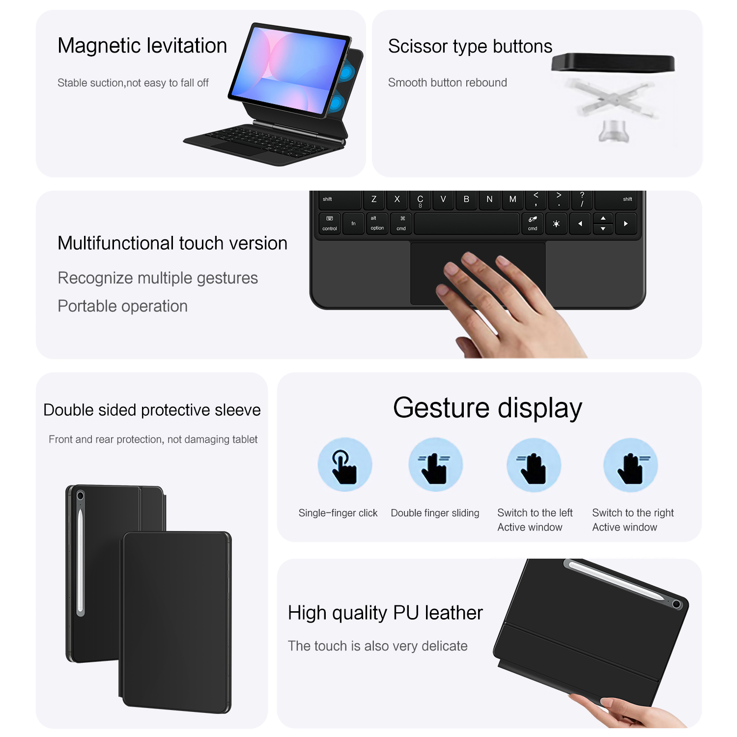 Magic Keyboard for Samsung Gal - Tablet Accessories Samsung ulasan dan harga
