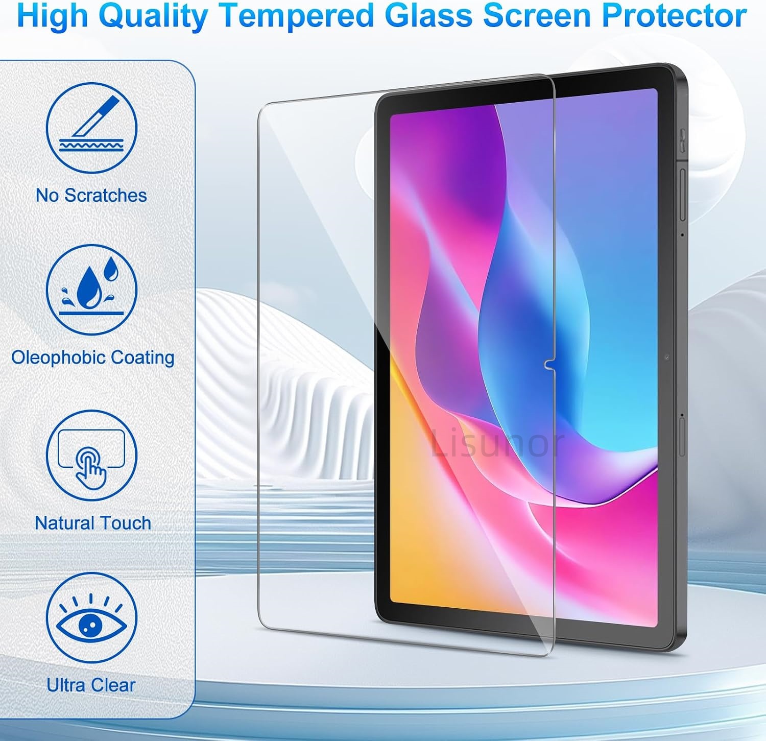 1 PCS 9H Tempered Glass Tablet - Tcl Tablet Accessories ulasan dan harga