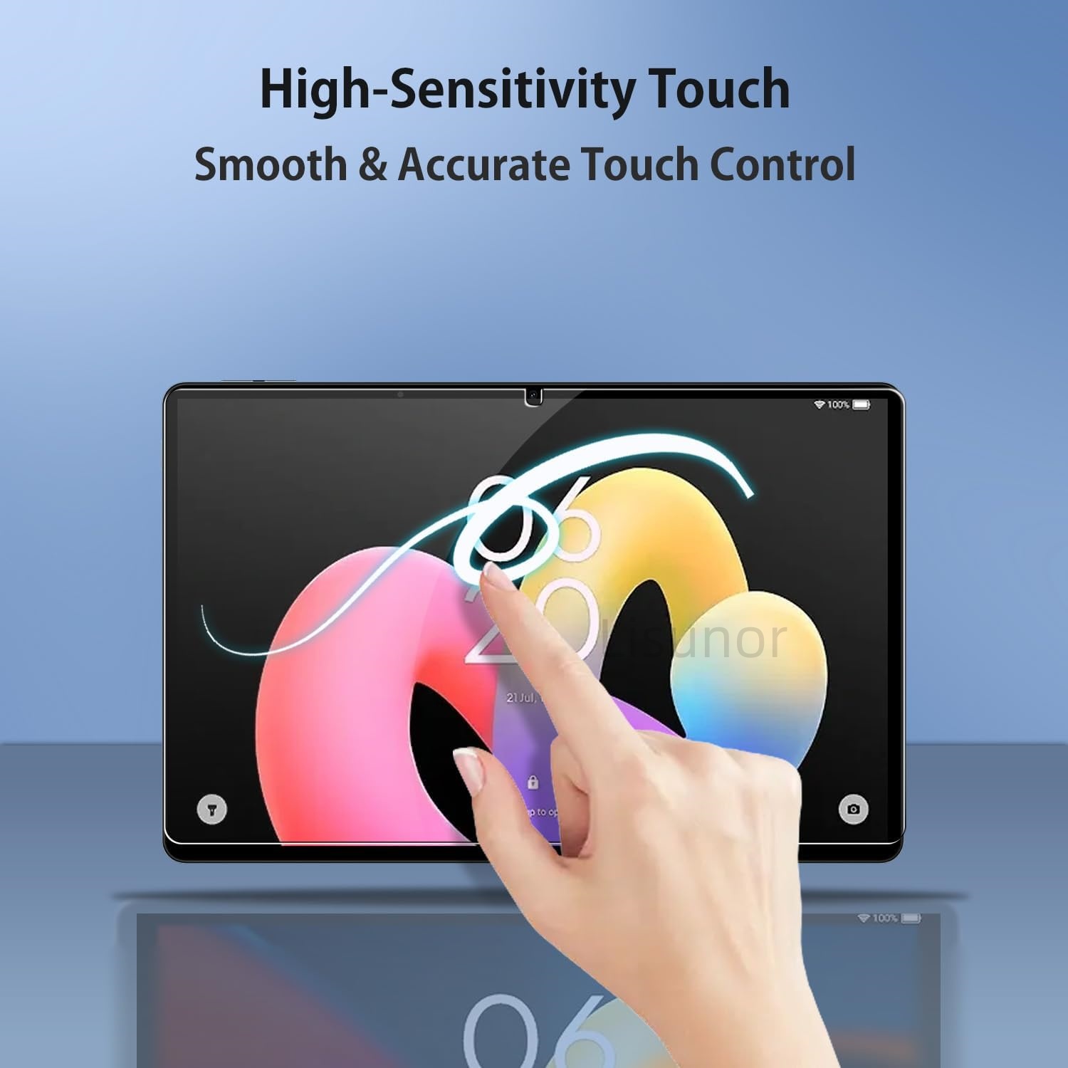 1 PCS 9H Tempered Glass Tablet - Tcl Tablet Accessories ulasan dan harga
