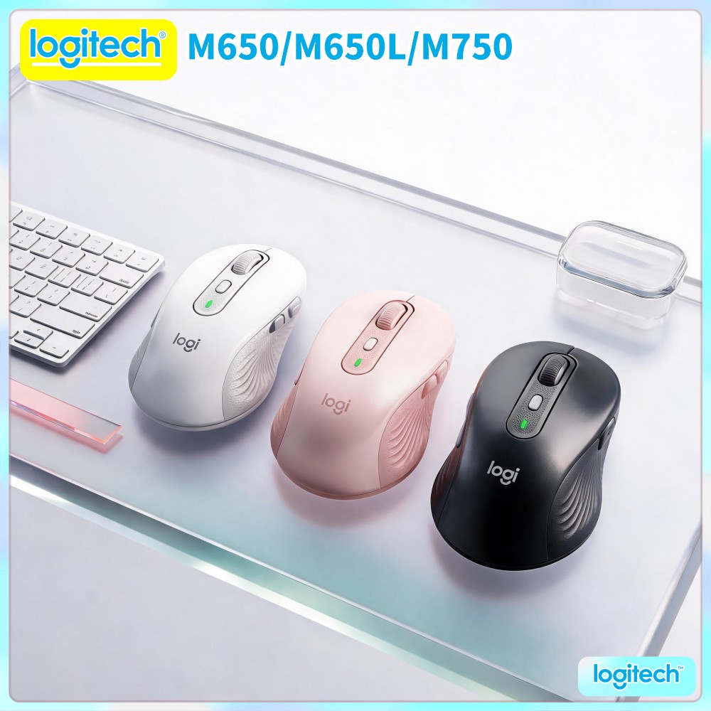 M750 Bluetooth Silent Mouse Qu - Logitech Tablet Accessories ulasan dan harga